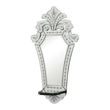 Wandhalter Lokes Mini Venetian Mirror With Shelf