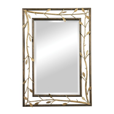 Wandhalter Rhyle Metal Frame Branch Framed Mirror