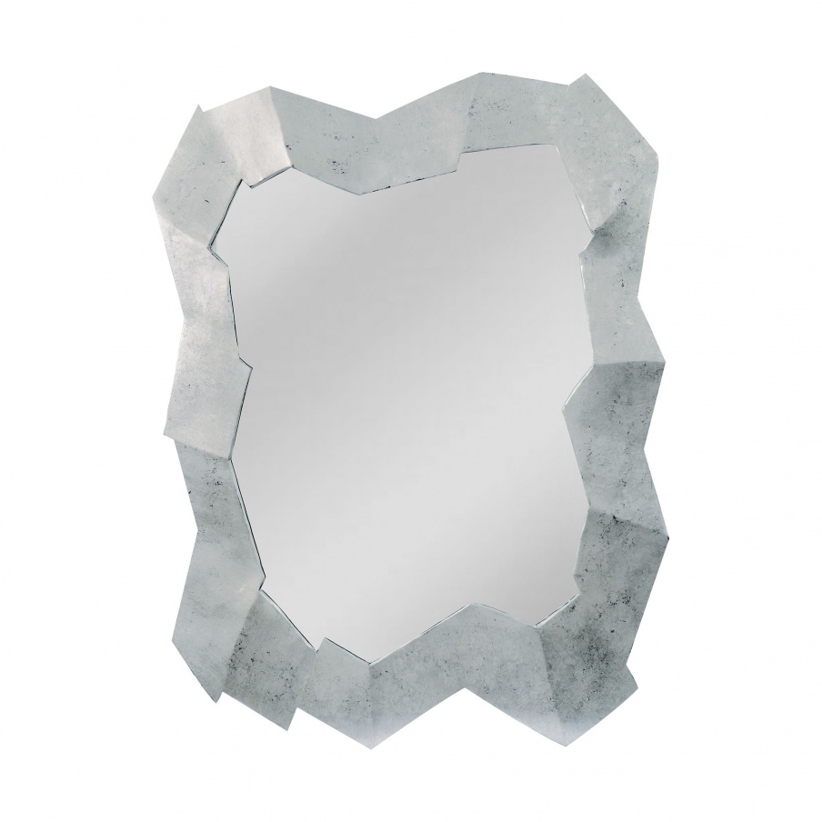 Wall Abstract Cut Stone Design Multi-Dimensional Mirror Mirror Masters