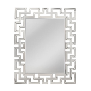 Wandhalter Greek Key-Motif Mirror