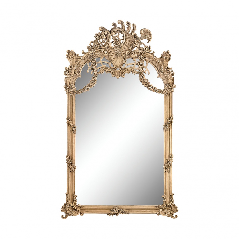 Wandhalter Renaissance Scroll Mirror In German Oak Mirror Masters