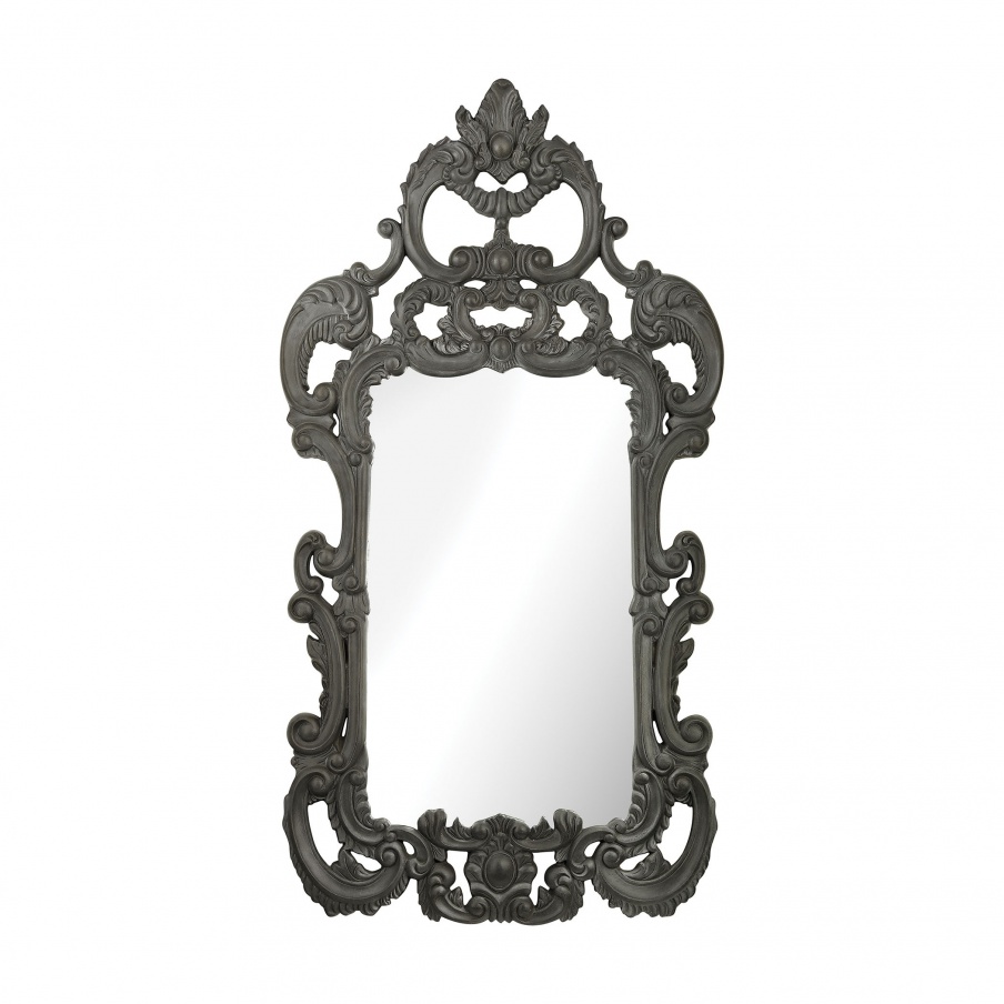 Wandhalter Rocco Mirror In Black Ash Mirror Masters