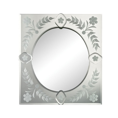 Wall Small Sqaure Venetian Mirror