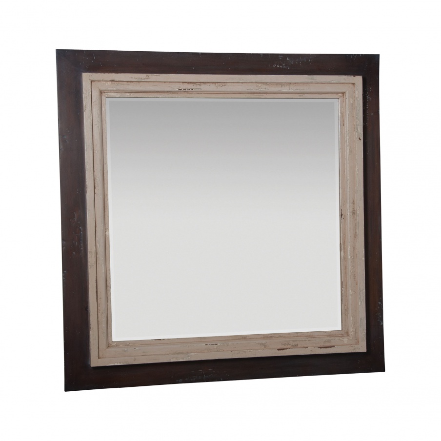 Wall Architectural Square Double Mirror Mirror Trim Masters