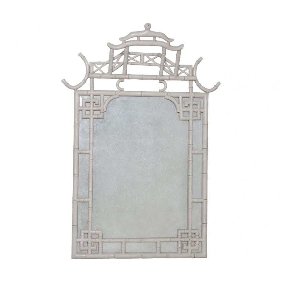 Wand-Bamboo Temple Antikisierte Mirror Mirror Masters
