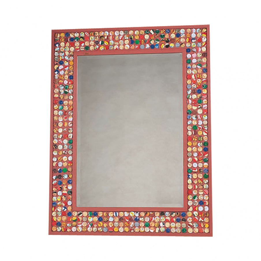 Wandhalter Zurückgeforderter Bottle Cap Bär Formte Mirror Mirror Masters