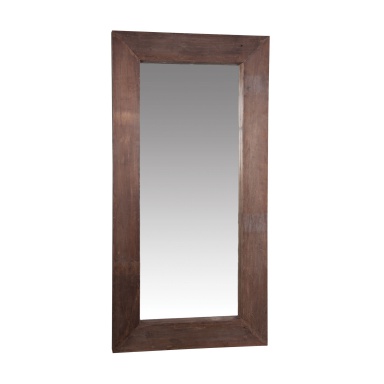 Wandhalter Zurückgeforderter Wood Mirror