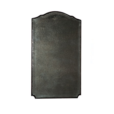 Tall Wall Arched Wood Antikisierte Bär Formte Mirror