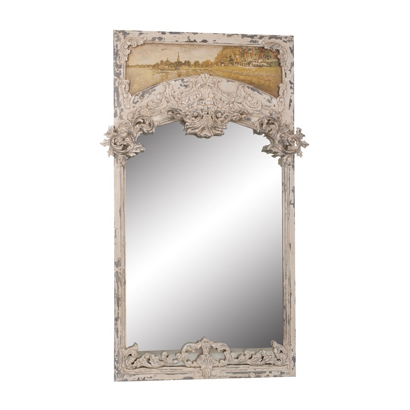 Carved Wall Trumeau Antikisierte Mirror Mirror Masters