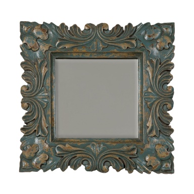 Wall Square Baroque Mirror