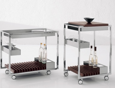 Bar aus massivem Wenge-Holz und Metall Mojito, Cattelan Italia